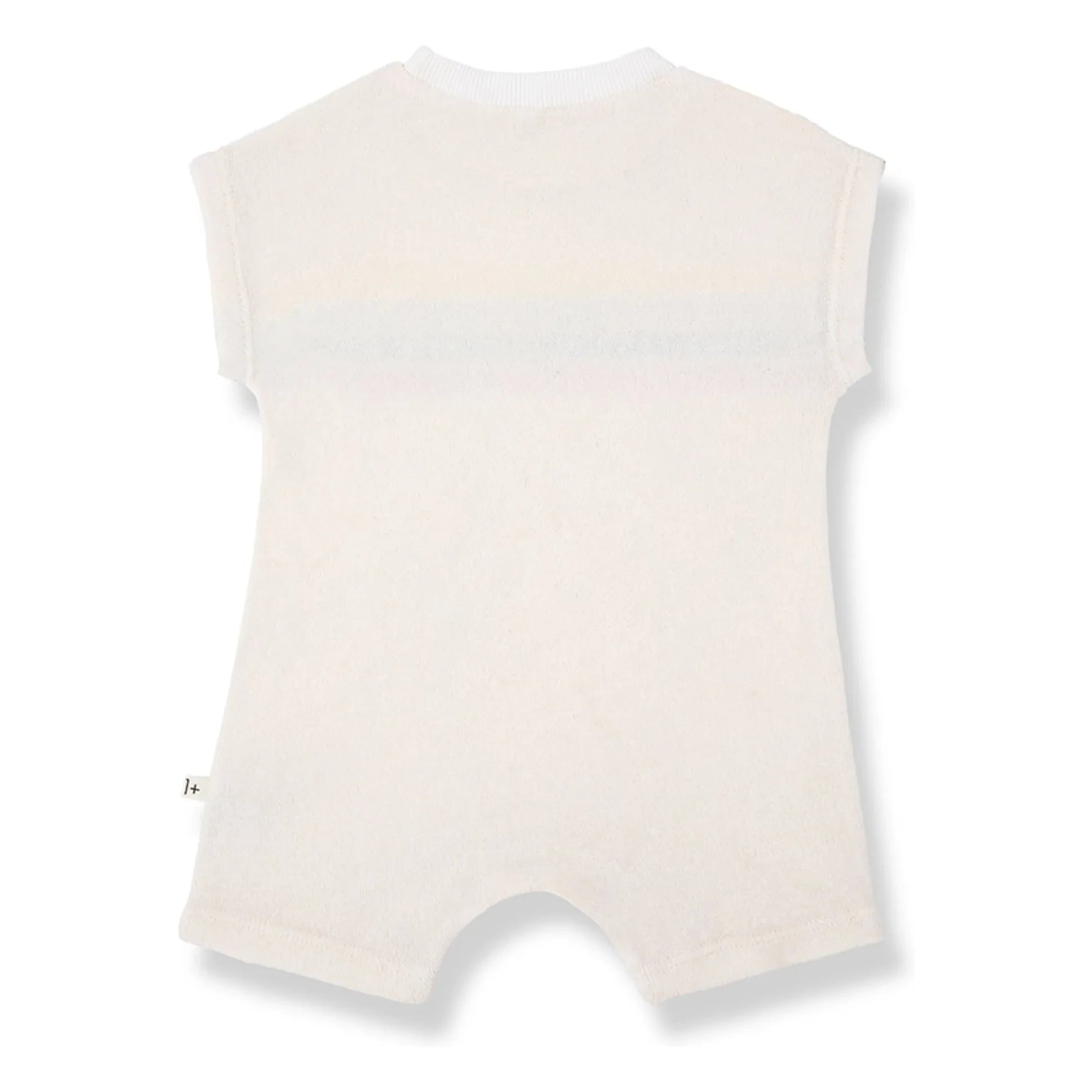 1+ in the family - Campos Striped Romper | White