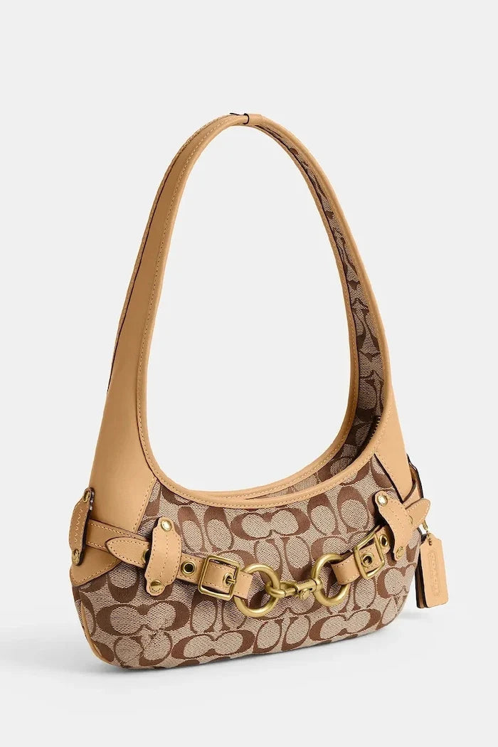 Coach Belted Ergo Shoulder Bag 26 kadın hobo çanta