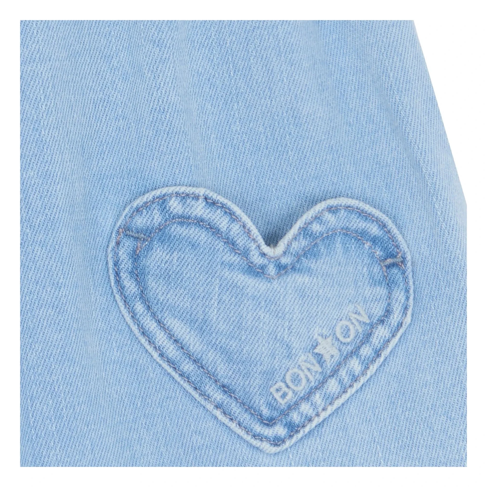 Bonton - Douchka Denim Etek | Açık Mavi