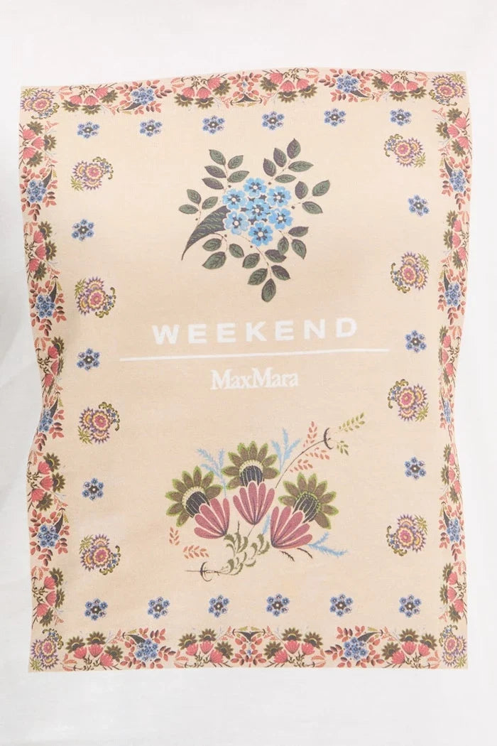Weekend Max Mara PANTERA Pamuklu Tişört