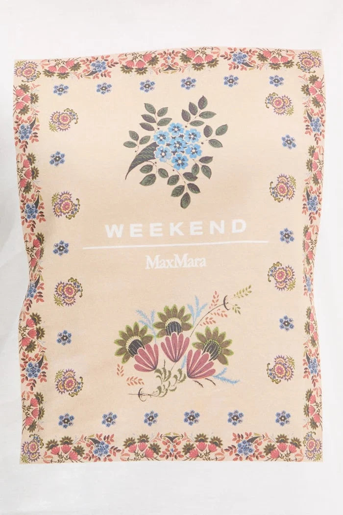Weekend Max Mara PANTERA Pamuklu Tişört