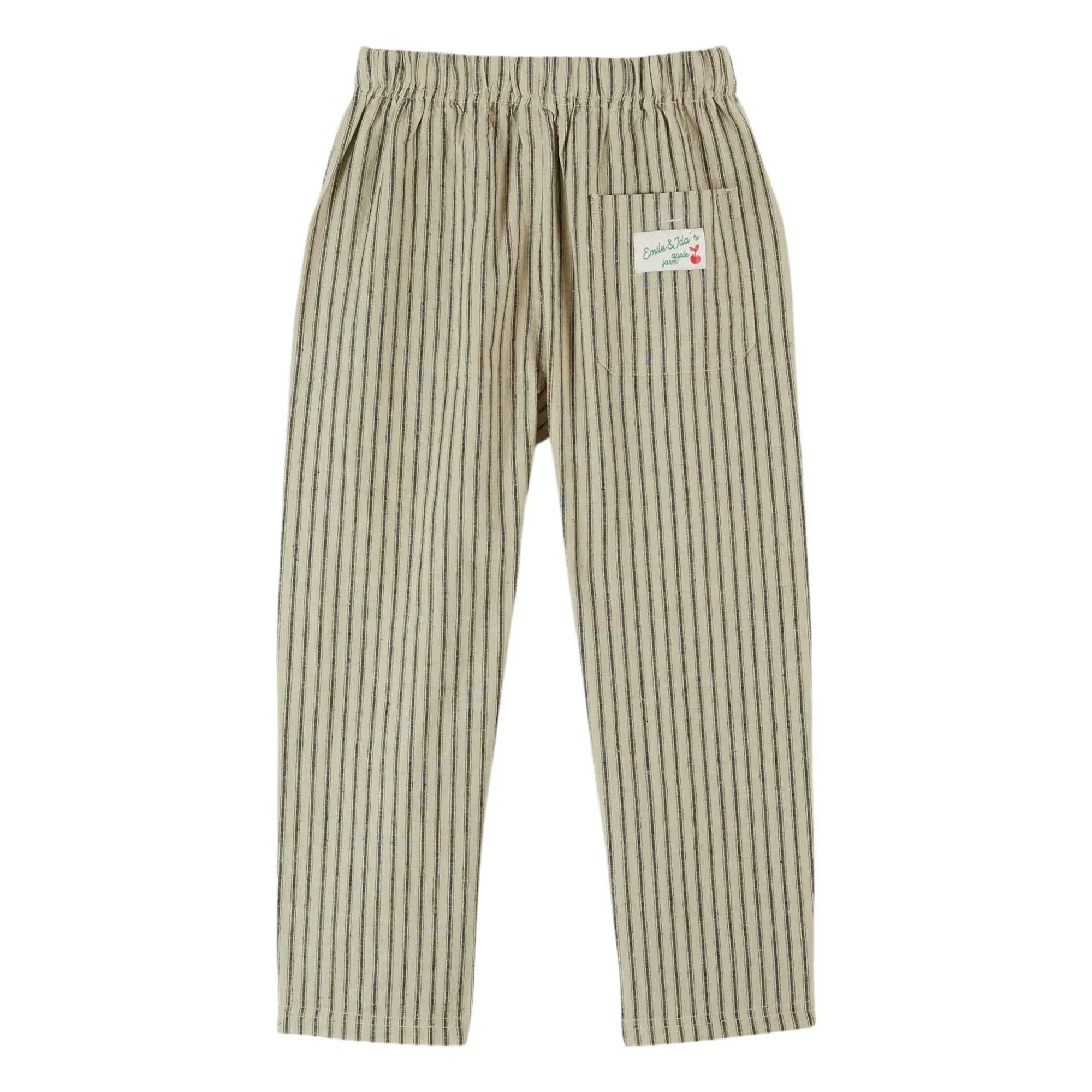 Emile et Ida - Gestreifte Hose | Natur