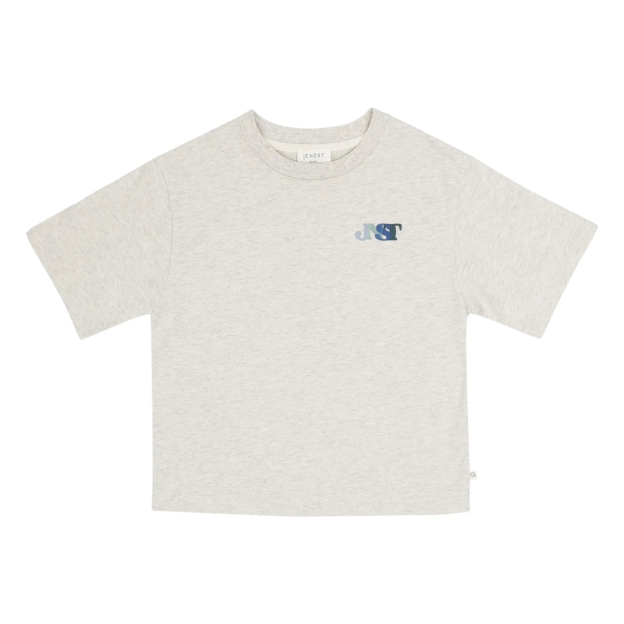 Jenest - Mase JNST T-Shirt aus Bio-Baumwolle | Hellgrau