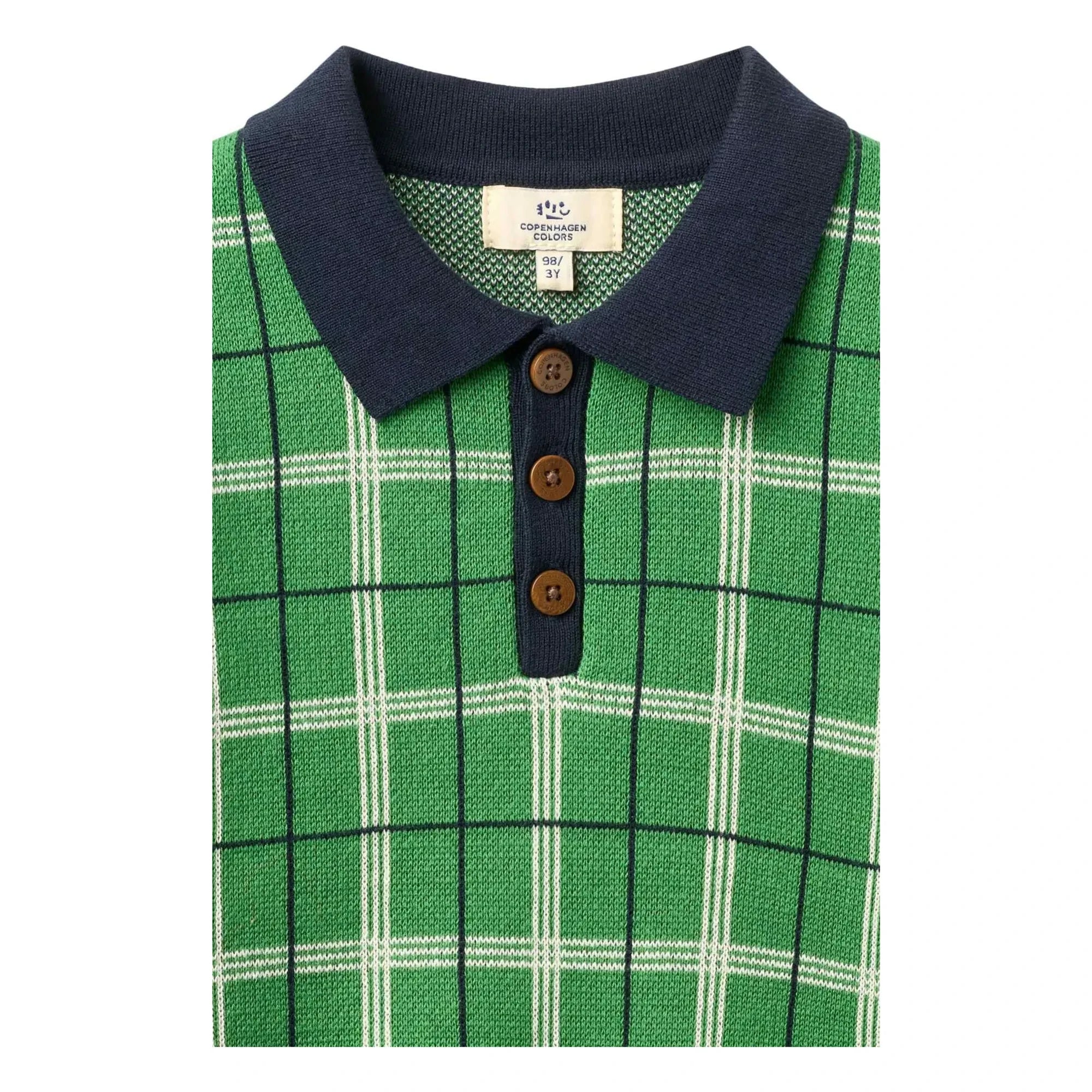 Copenhagen Colors - Poloshirt aus Bio-Baumwoll-Jersey | Meadow Green
