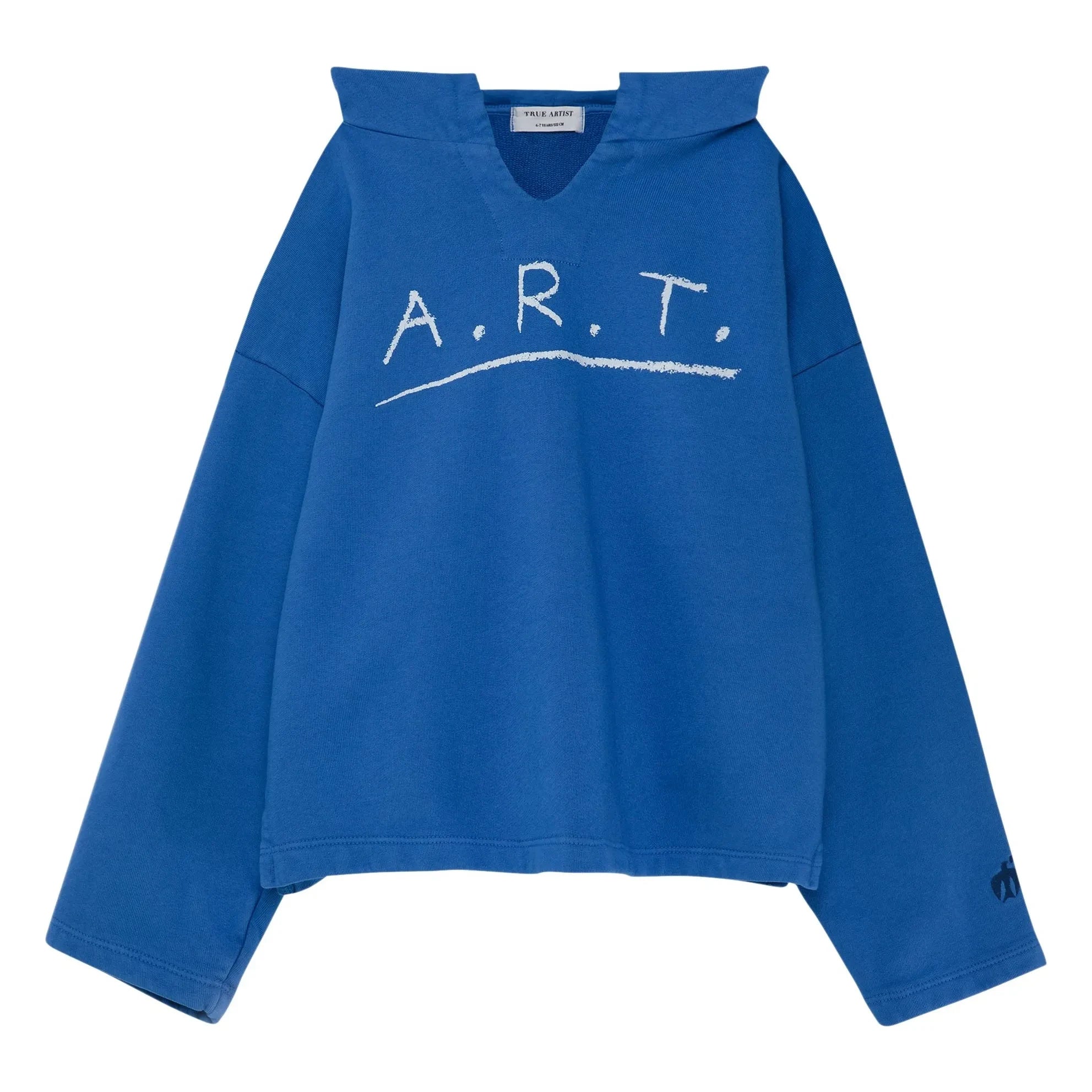 True Artist – Kapuzenpullover N°9 Bio-Baumwolle | Königsblau