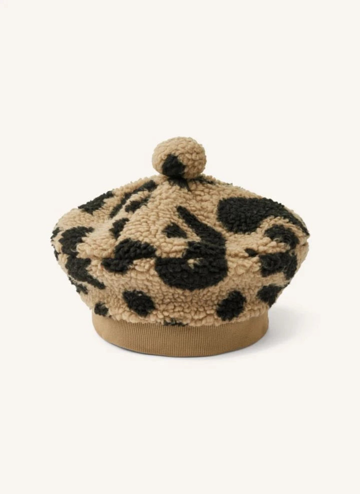 Liewood - Poplar Sherpa beanie | Grey brown