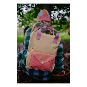 Sticky Lemon - Medium Envelope Backpack | Yellow