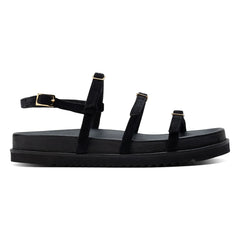 Lachoix - Ella Leather sandals | Black