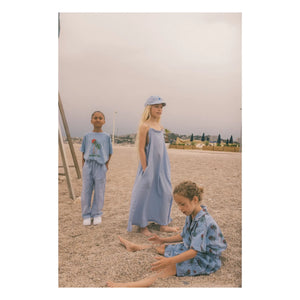 We Are Kids - Diane organik pamuk elbise | Açık Mavi