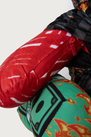 Sprayground - Diablo Moneybear Red Backpack 910B8696NSZ