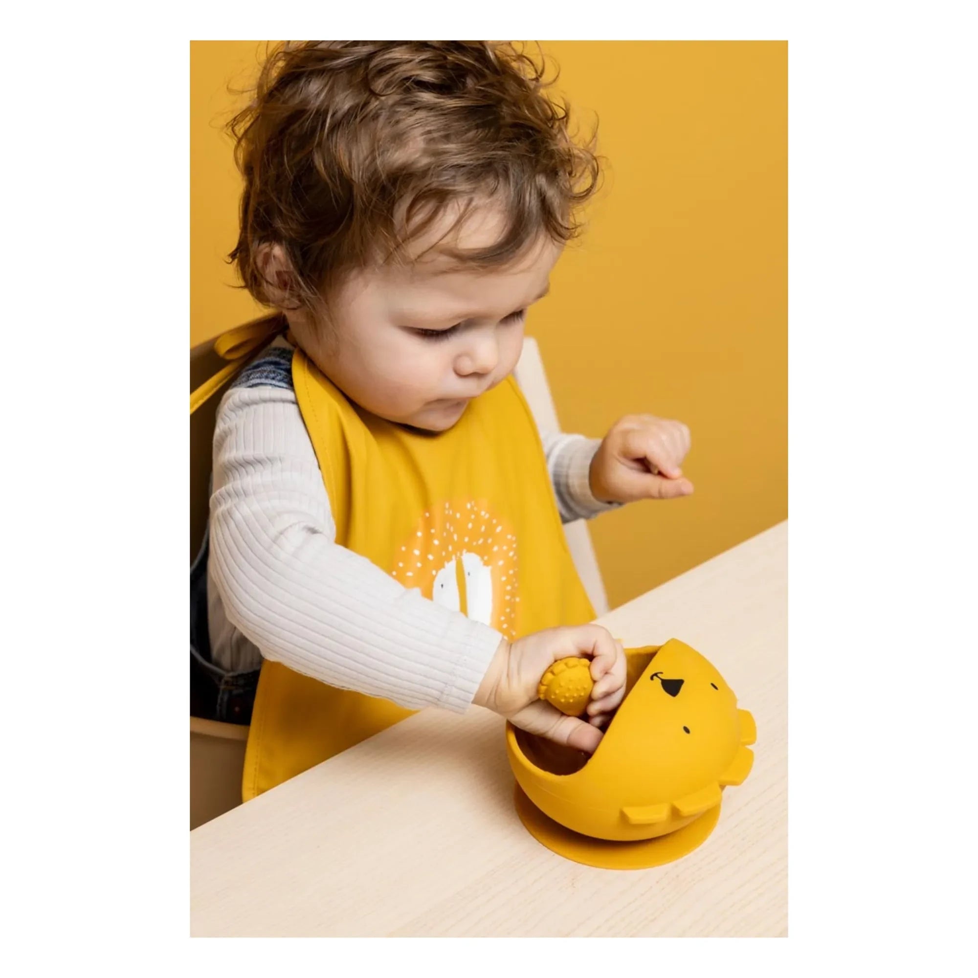 Trixie - Mr. Lion Baby-Essgeschirr-Set | Gelb