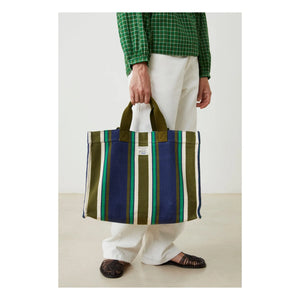 Moismont - Shopping Bag Bari N°46 Cotton | Navy Blue