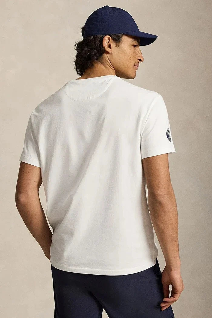 Polo Ralph Lauren erkek pamuklu Wimbledon tişört