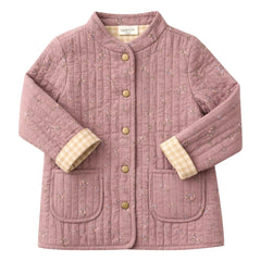 Lililotte - Valentina Fleurie Organic Cotton Jacket | Dust Pink