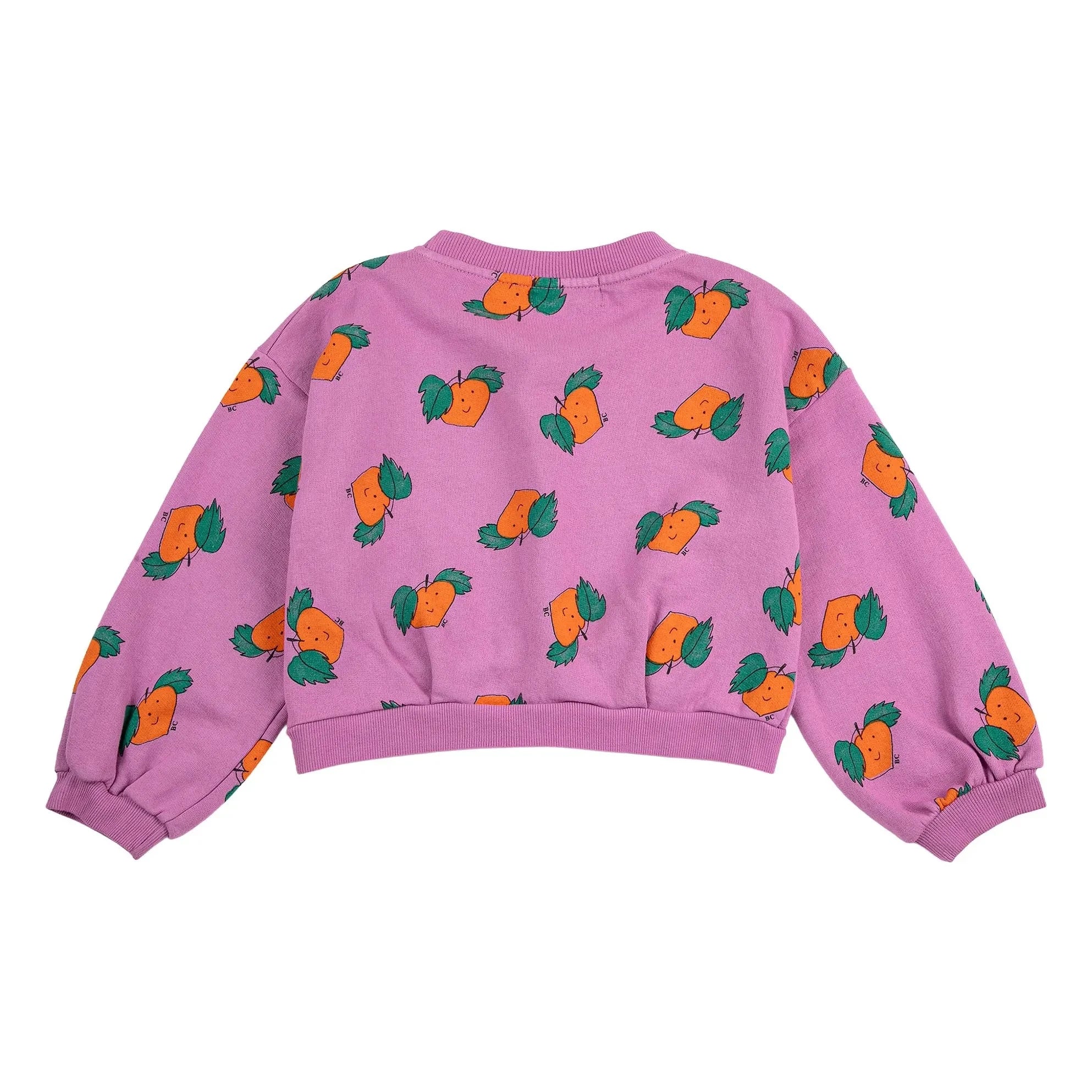 Bobo Choses - Mor Organik Pamuk Sweat Crop