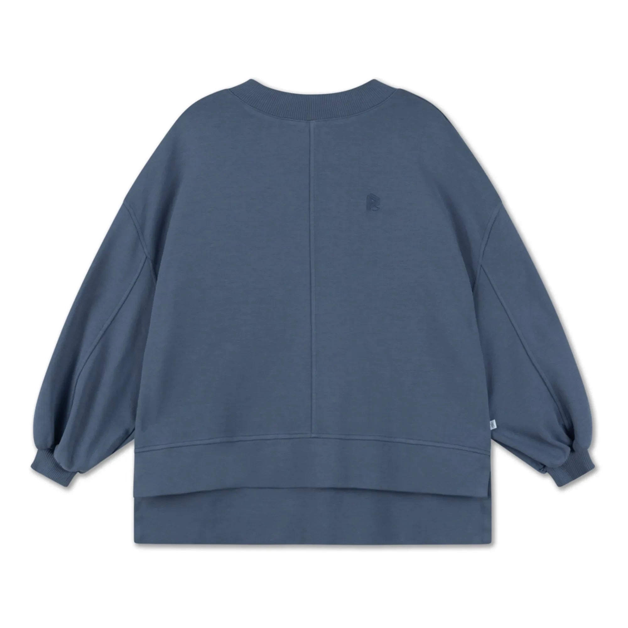 Repose AMS - Box-shaped Organic Cotton Sweatshirt | Charcoal Gray