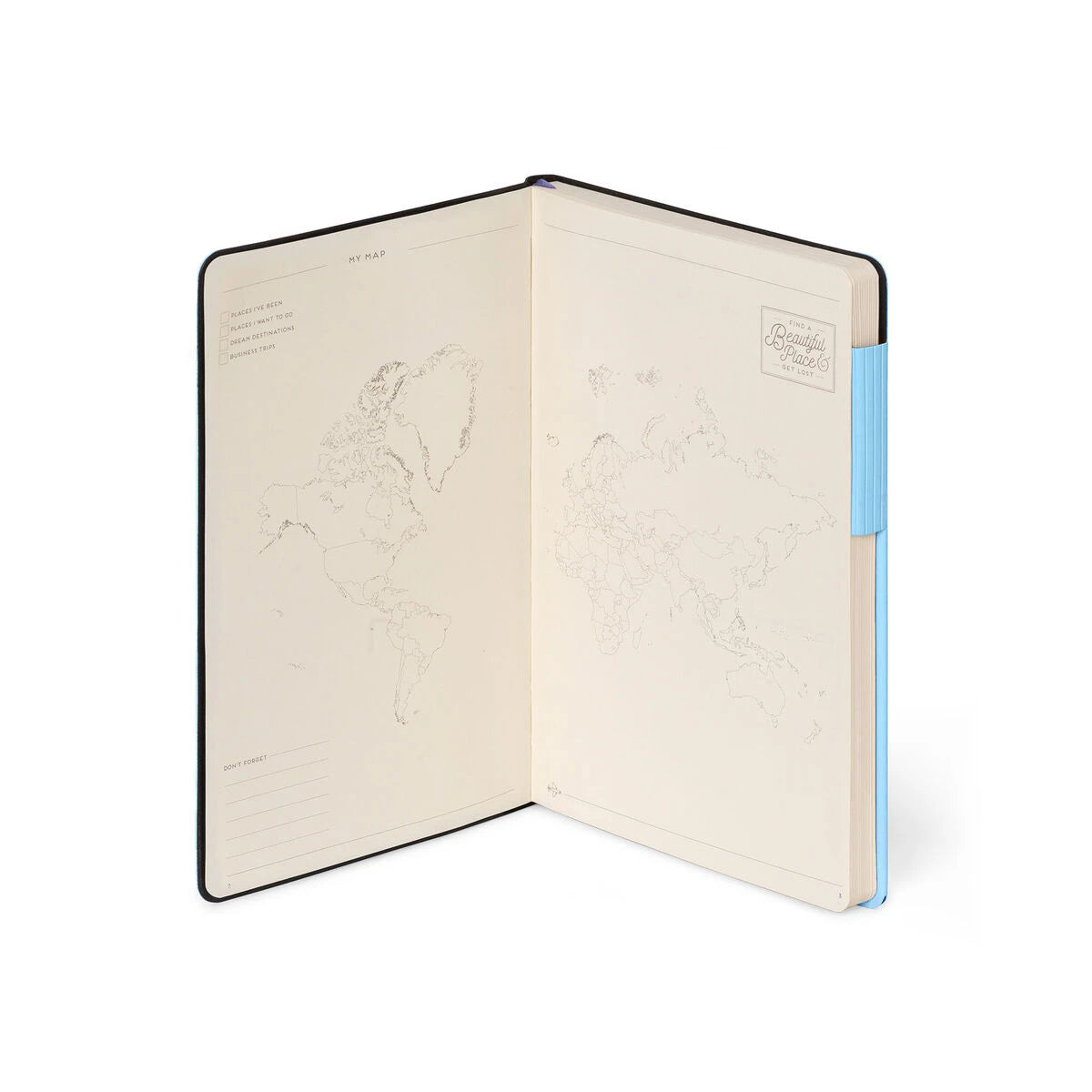 Legami - Notebook with Blank Pages and Monochrome Soft Cover - Aura - My Notebook