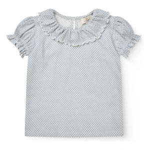 Copenhagen Colors - Bio-Baumwollbluse | Graublau