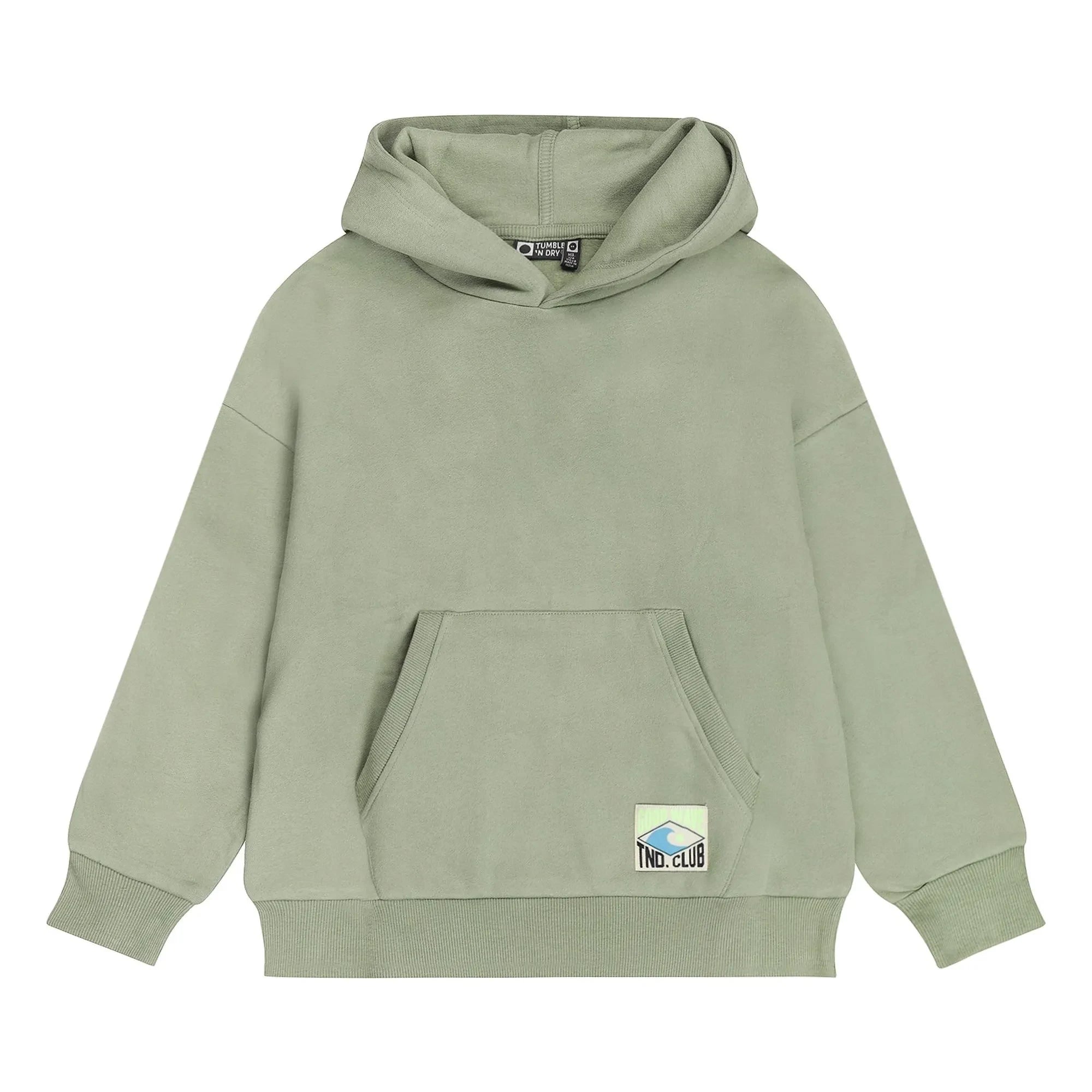Tumble N'Dry - Salted Organic Cotton Hoodie | Open khaki