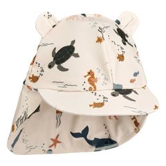 Liewood - Senia Recycled Material UV-Protection Hat | Sand