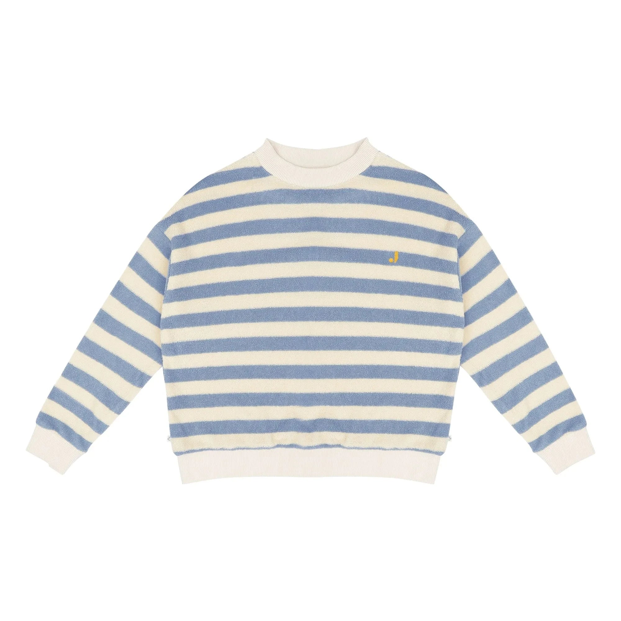 Jenest - Striped Organic Cotton Sweatshirt | Blue