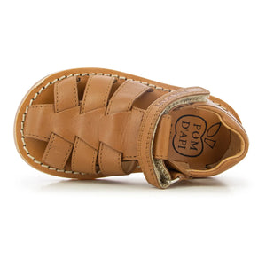 Pom d'Api - Waff Papy Sandalen | Camel