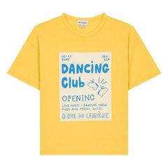 We Are Kids - Dylan Dancing Club T-Shirt Bio-Baumwolle | Gelb