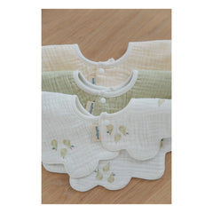Soft Spot - Organik pamuklu çiçek desenli önlükler - 3'lü set | Garden