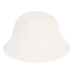 Petit Bateau - Broderie Anglaise Poplin Organic Cotton Hat | White