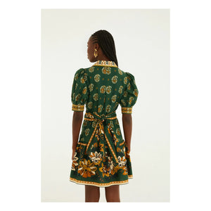 Farm Rio – Ayla-Kleid | Grün