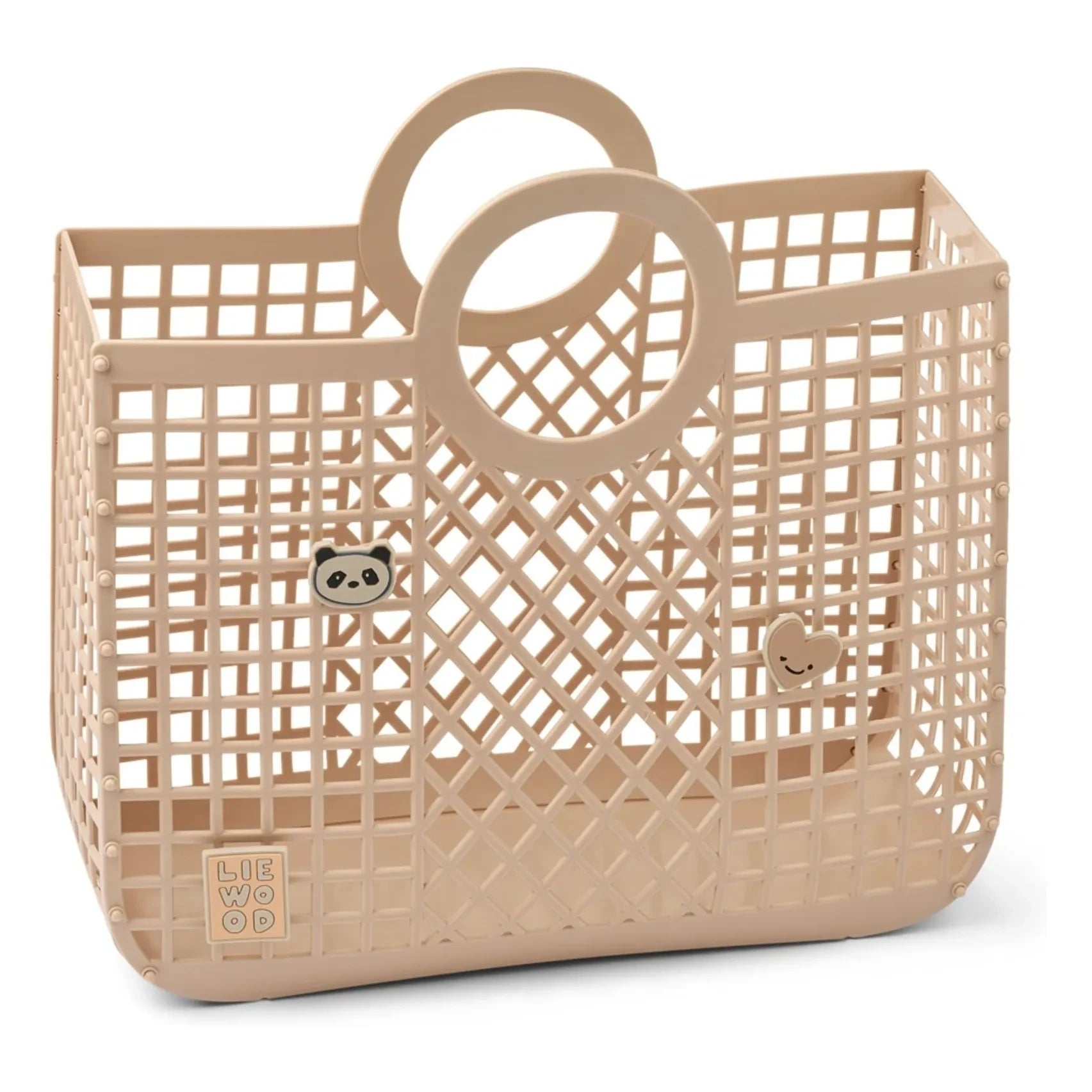 Liewood - Basket Bloom Charms Geri Dönüştürülmüş Lifler | Pembe