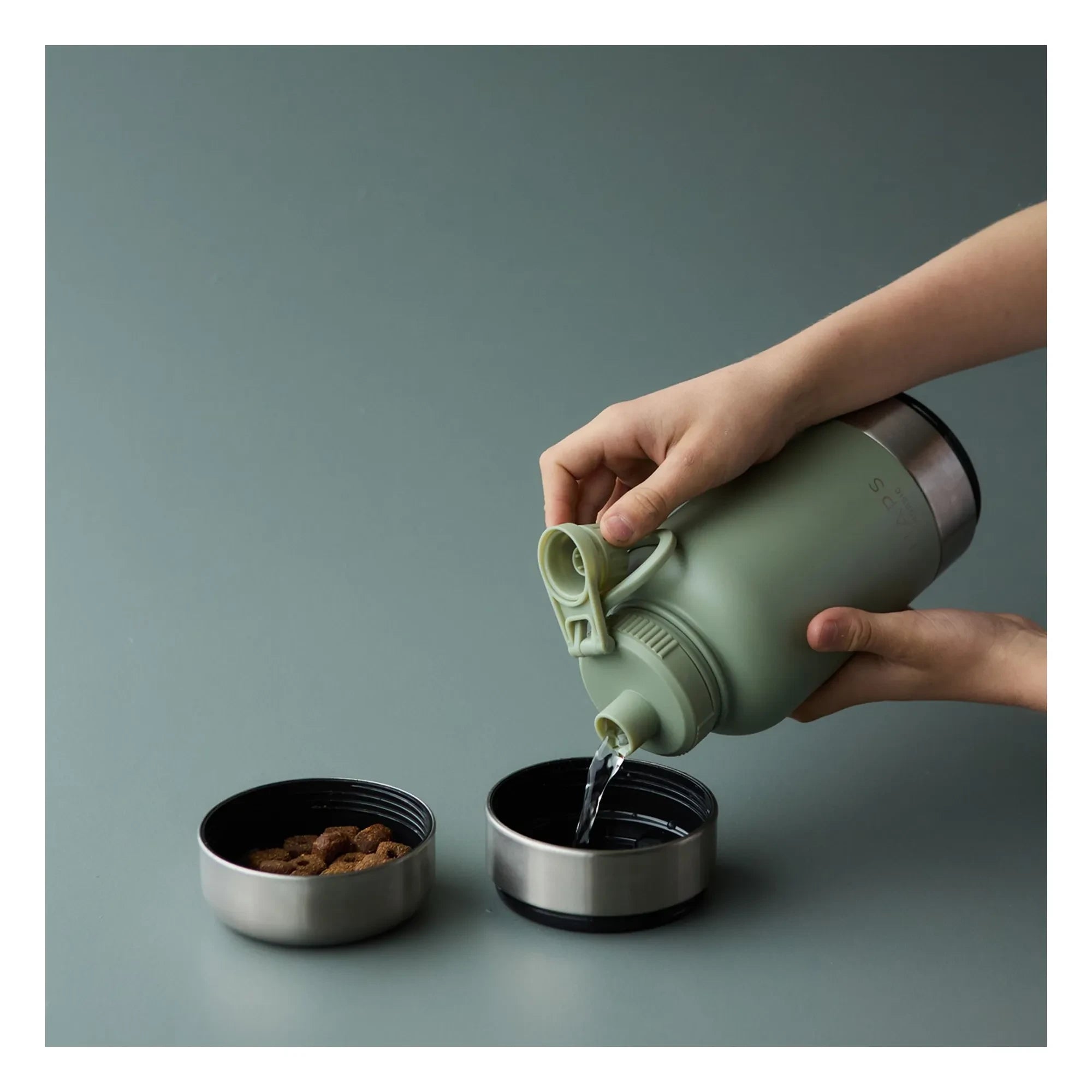 Haps Nordic - Haps Go Hundenapf - 900 ml | Minzgrün