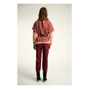 Sisters Department - Violette organic cotton sweatshirt | Burgundy
