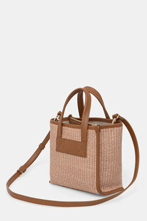 Furla örgü kumaştan kadın crossbody çanta Divide It Mini Tote
