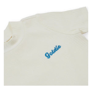 Goldie + Ace - Goldie fitilli T-shirt | Beyaz