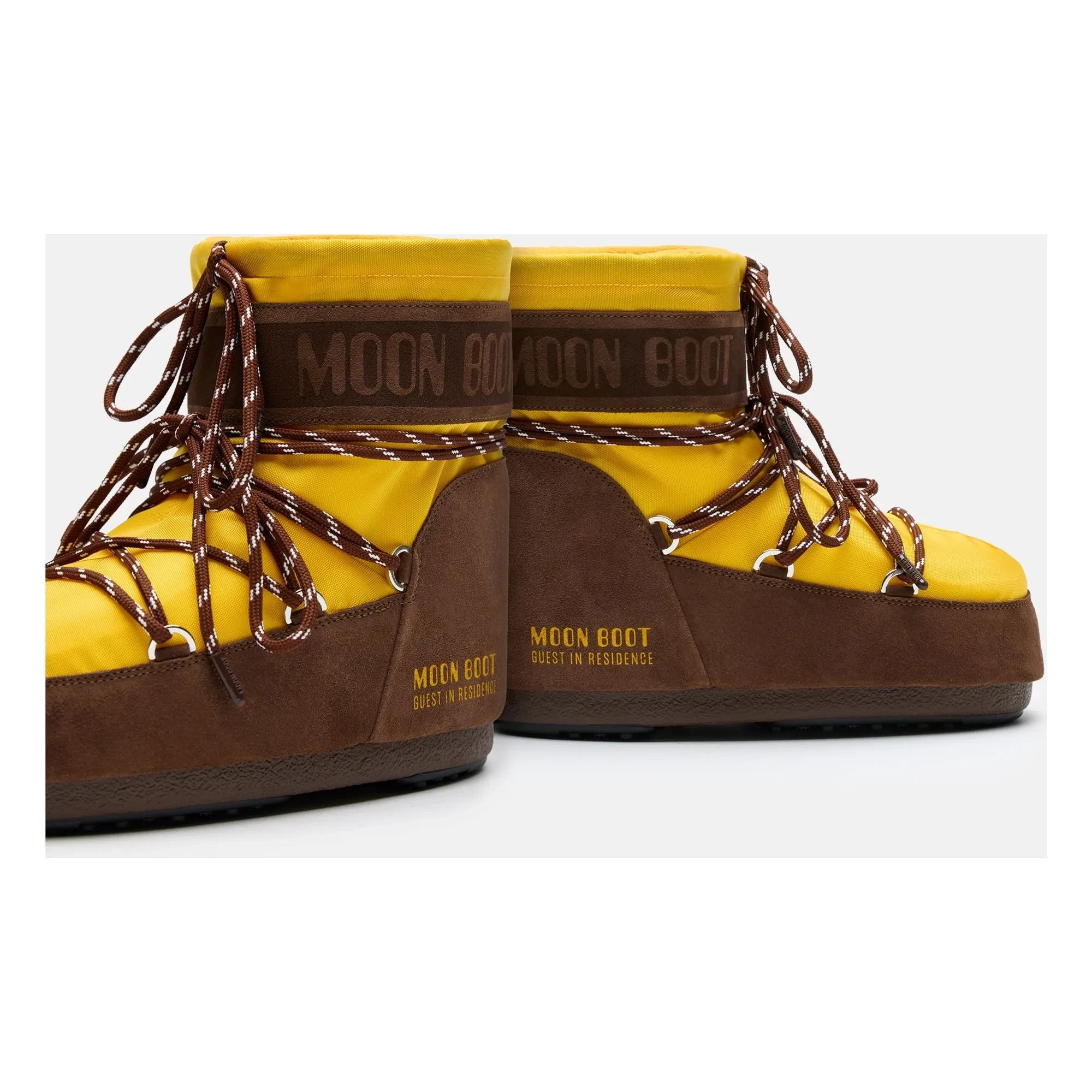 Moon Boot - MB x Guest in Residence Icon Low Nylon-Stiefel | Gelb