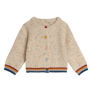 Stella McCartney Kids - Moucheté Yün Hırka | Fildişi