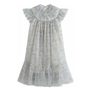 C'era Una Volta - Marisol Fleurie Kleid | Graublau