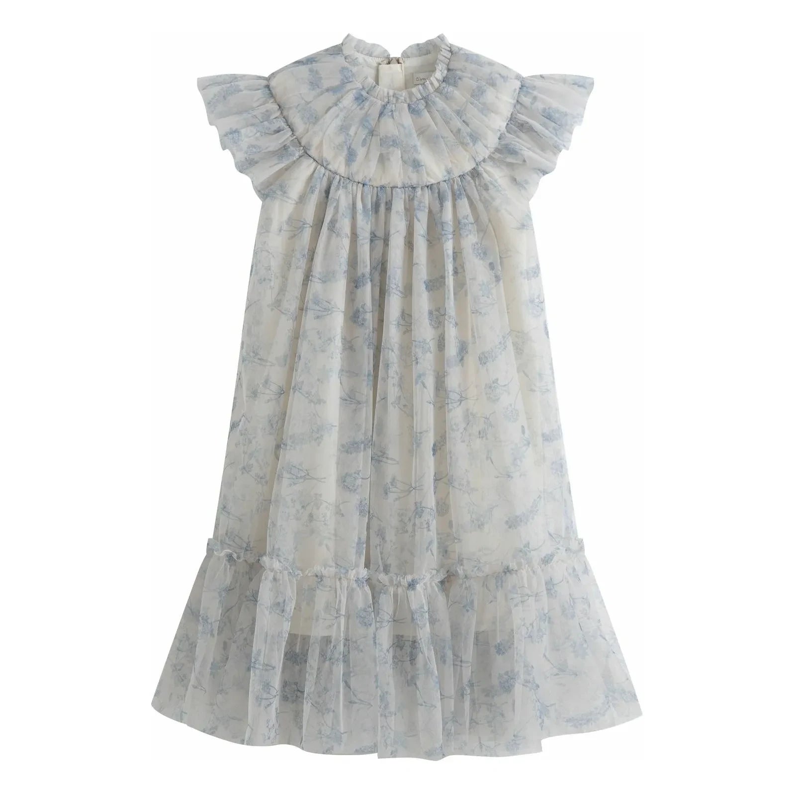 C'era Una Volta - Marisol Fleurie Kleid | Graublau