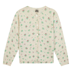 Bonton - Lilou Coco Sträuße Cardigan | Creme
