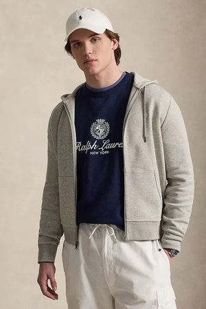 Polo Ralph Lauren fermuarlı kapüşonlu sweatshirt