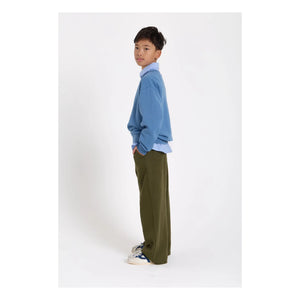 Smallable Kid - Burt Twill Geniş Paça Pantolon | Haki