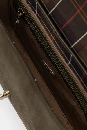 Barbour Rosa Süet Çanta