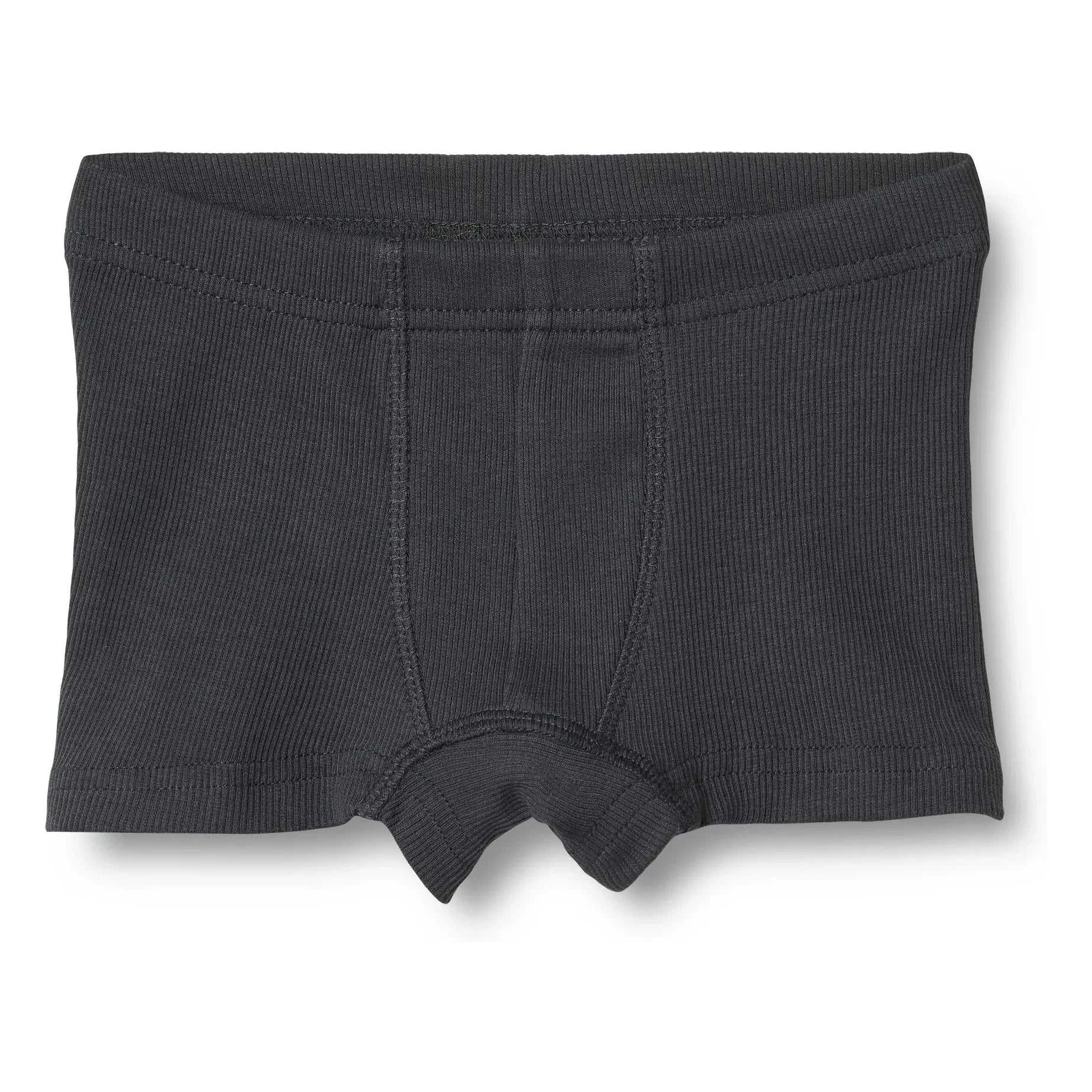 Wheat - 2er Pack Louis Coton Bio Boxer-Shorts | Schwarz