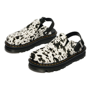 Dr Martens - Zebzag Dalmatian terlikler | Beyaz