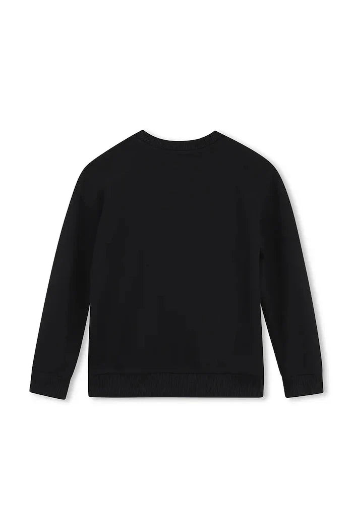 Çocuklar için pamuklu kapüşonlu sweatshirt