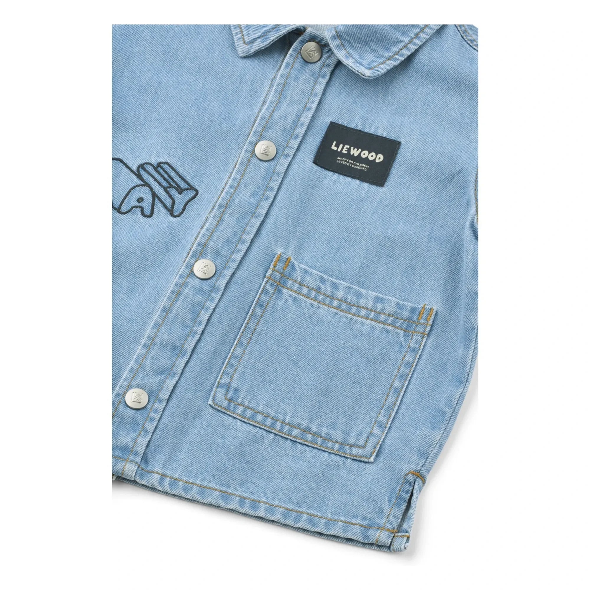 Liewood - Greg Play Denim Gömlek | Mavi