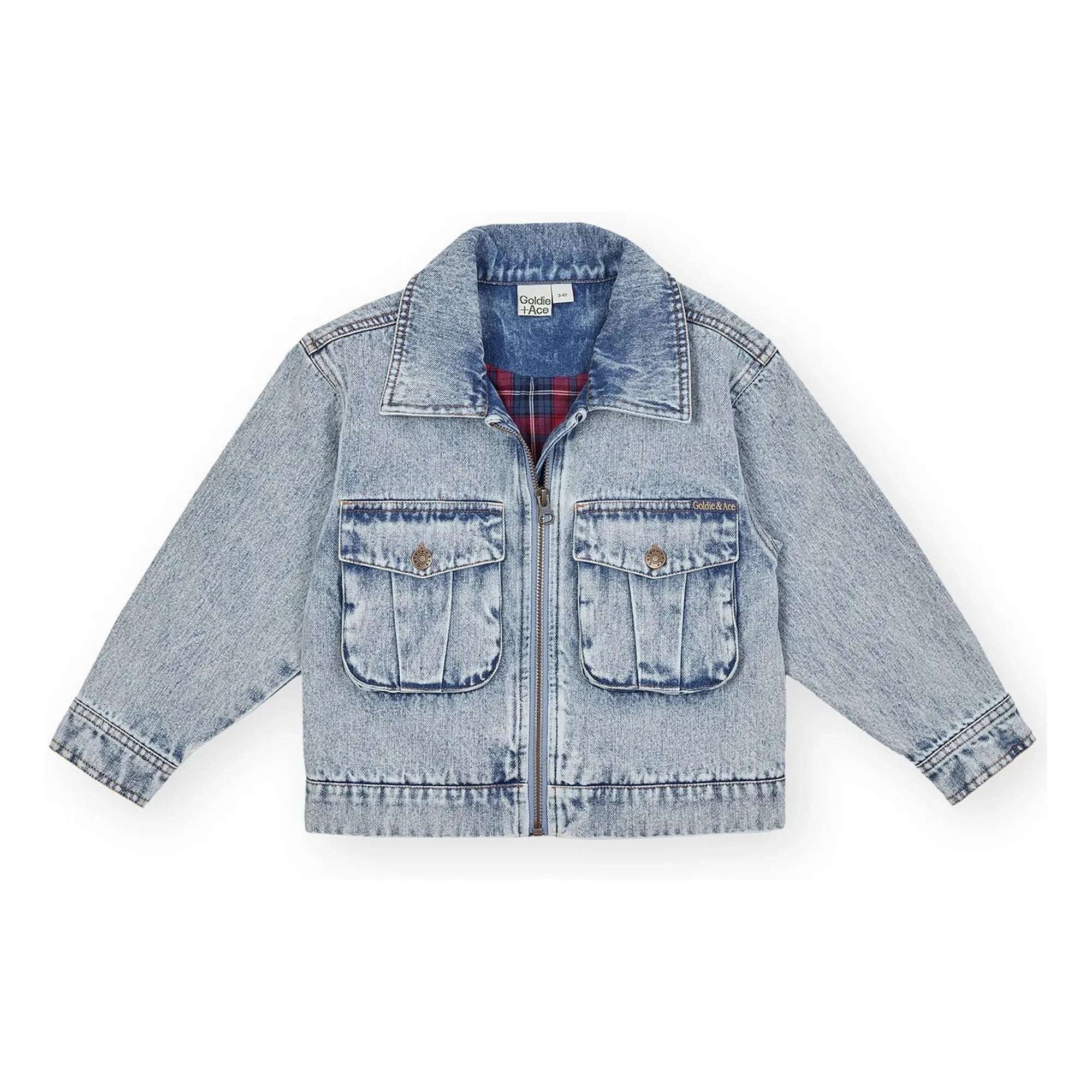 Goldie + Ace - Dustin Jeansjacke | Blau