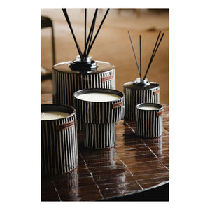 Côté Bougie - Zebra Desenli Coupe - Mandarin Majorelle