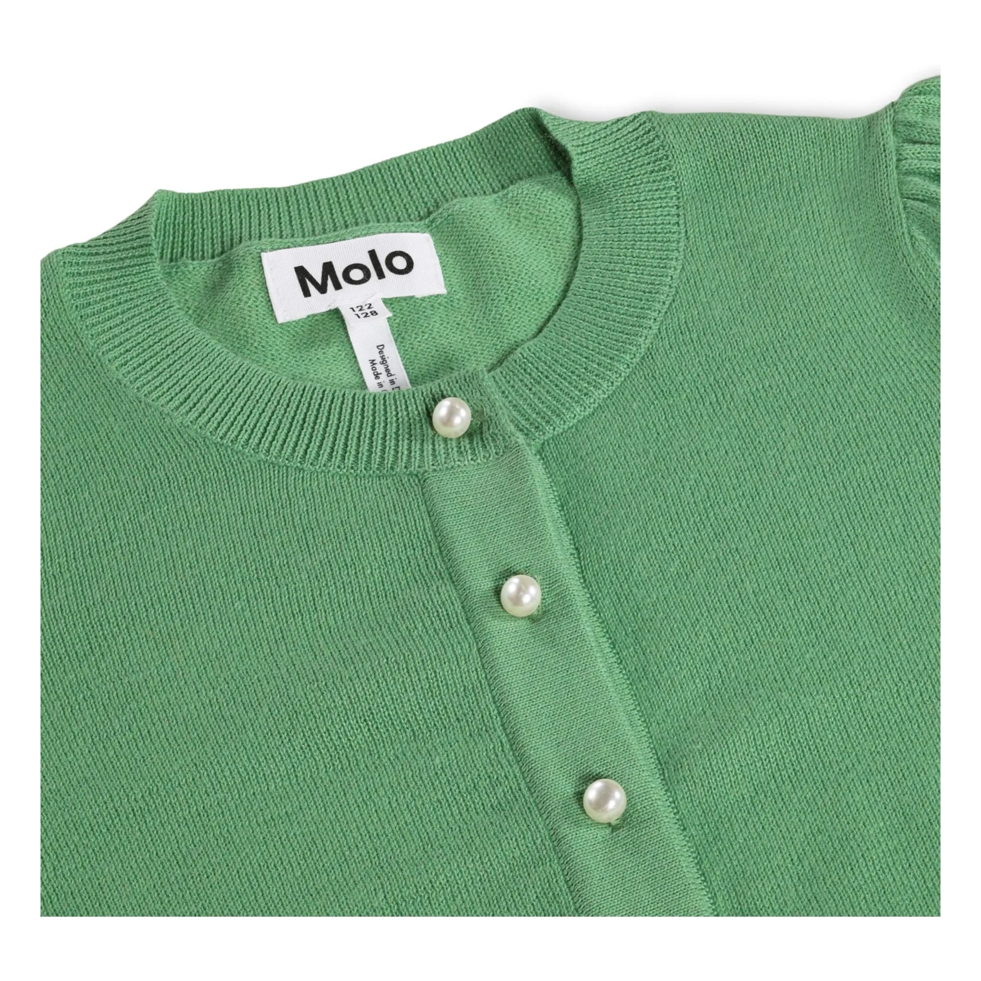 Molo - Guinevere Organik Pamuk Hırka | Yeşil